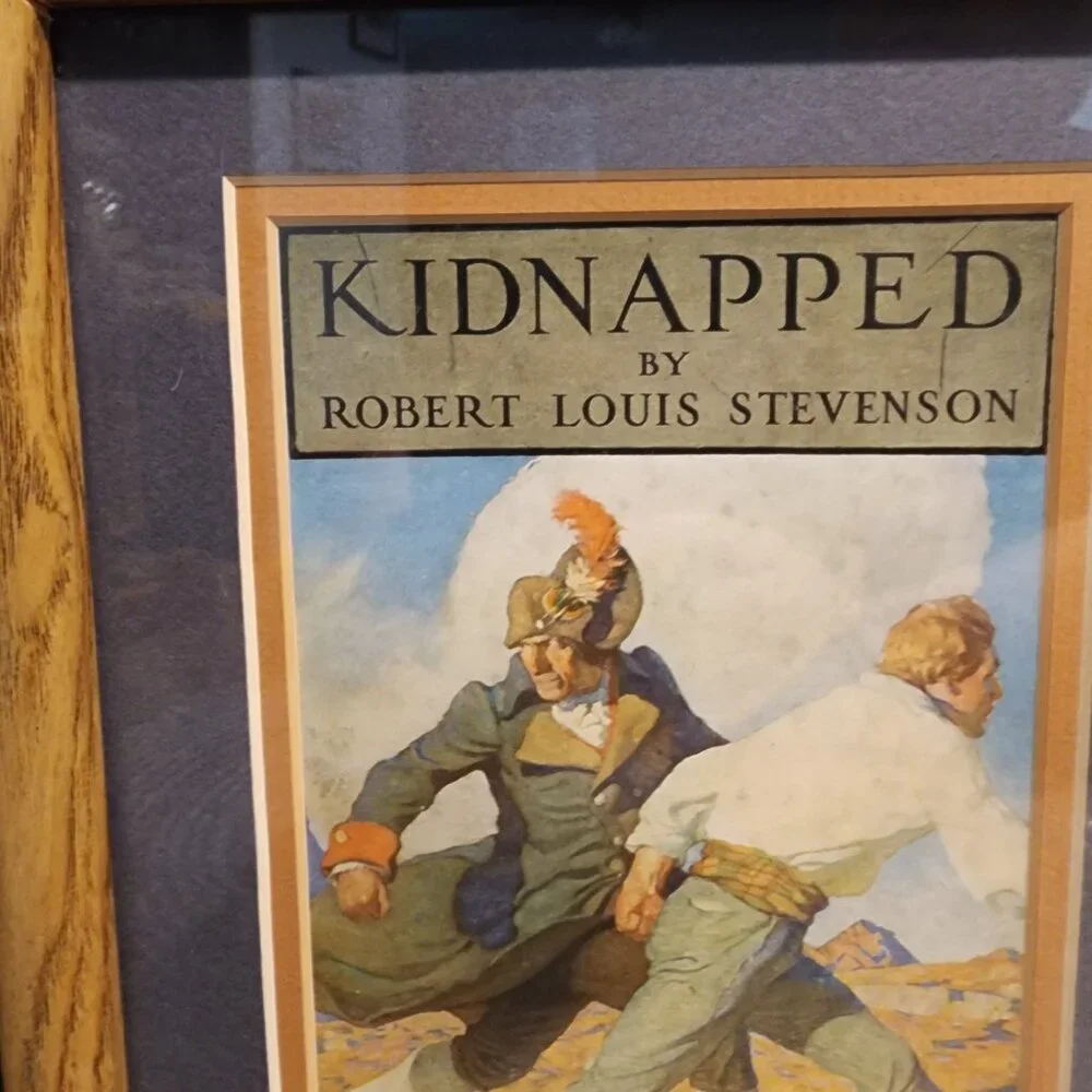 Treasure Island - N.C.Wyeth - Antique Book Cover